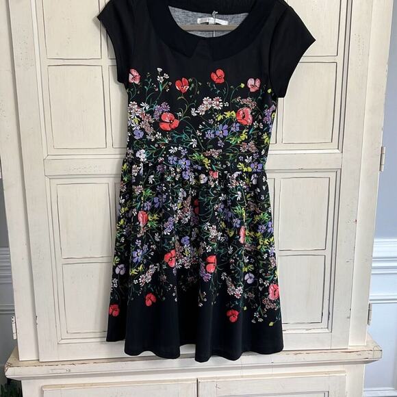 NWT LC Lauren Conrad size 8 floral dress - Picture 1 of 3